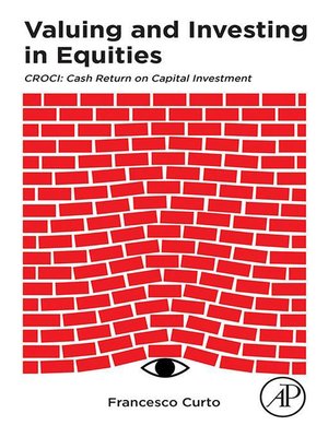 cover image of Valuing and Investing in Equities